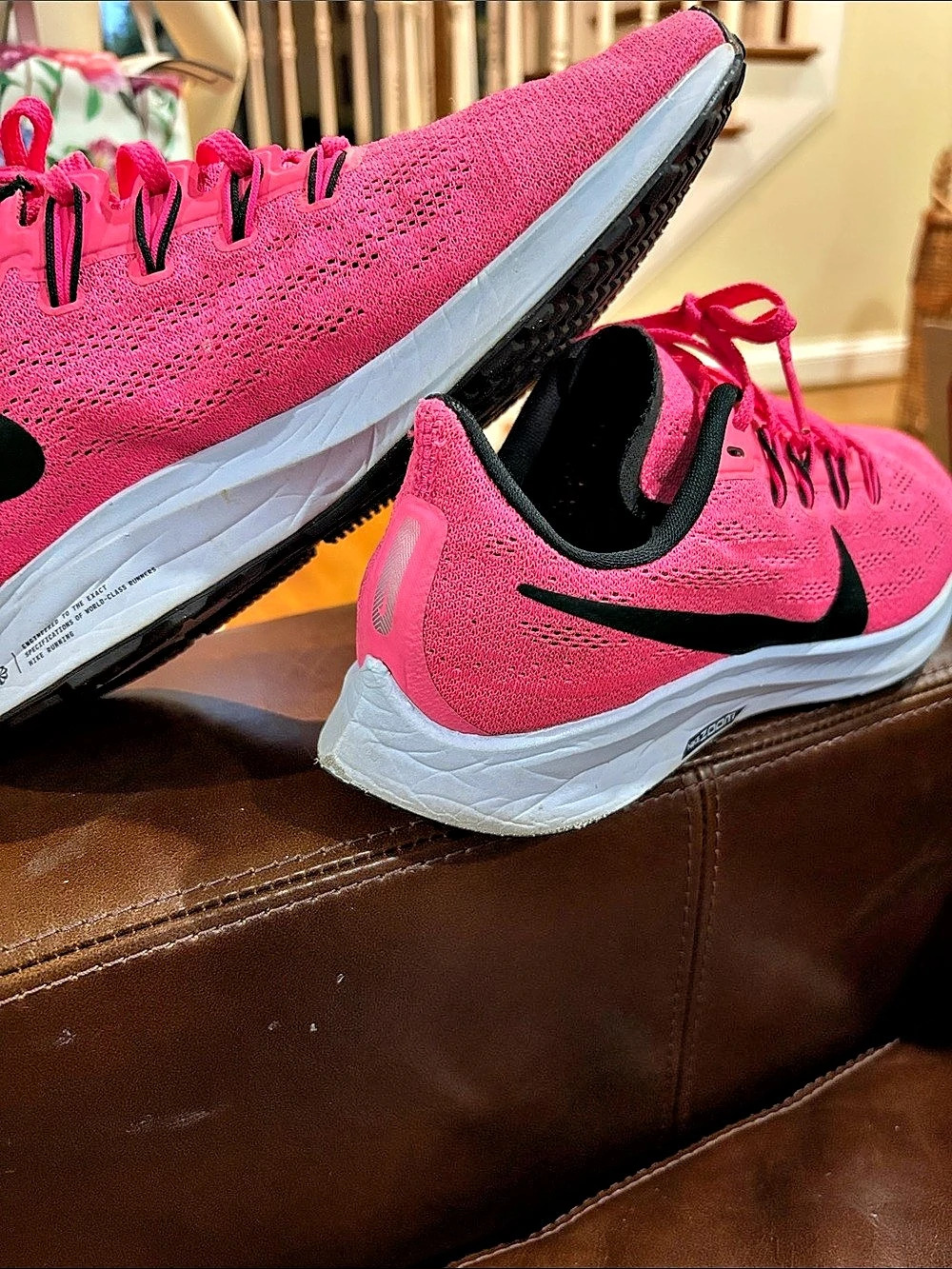 Nike Air Zoom Pegasus 36 Pink Blast Athletic Shoes 8